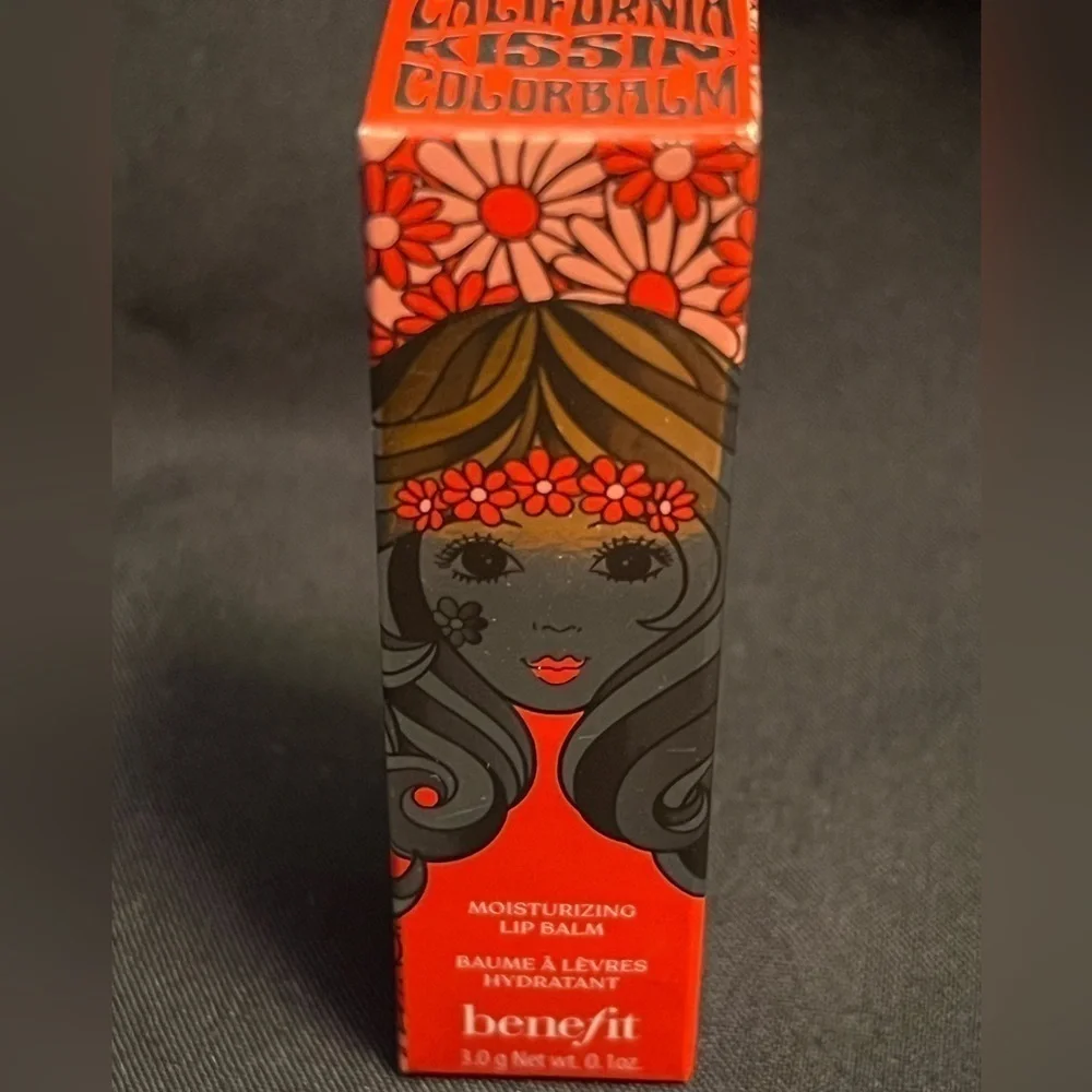 🆕Benefit Moisturizing Lip Balm Lipgloss in Cherry 🍒🆕🫦